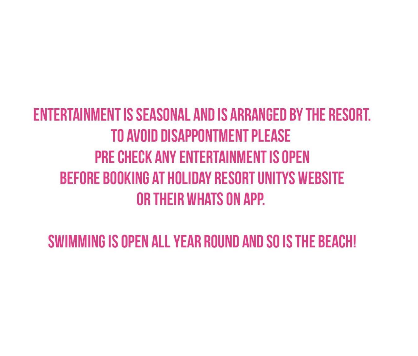 A22 Unity Beach Holiday Resort Unity Brean Sleeps 8 People 3 Bedrooms 1 Pet Stays Free Berrow Esterno foto